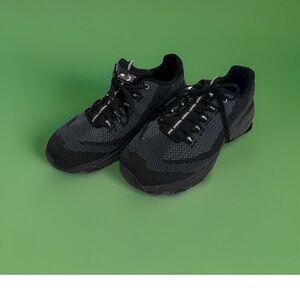 AVIA Women’s Size 9 Black Gray Memory Foam Athletic Walking Sneakers Lace Up